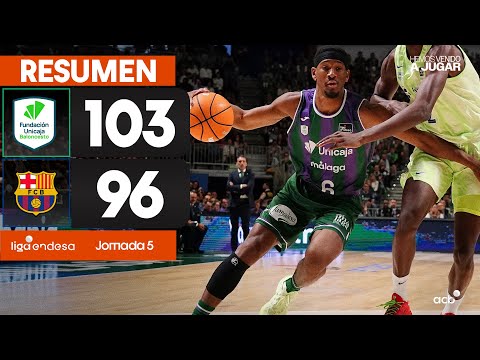 Unicaja - Barça (103-96) RESUMEN | Liga Endesa 2024-25