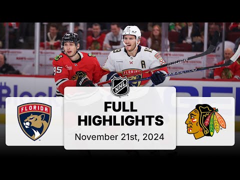 NHL Highlights | Panthers vs. Blackhawks - November 21, 2024