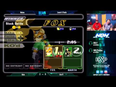 WDW 1/28/15 LF - Oro?! (Marth/Sheik) vs Kels (Fox/Sheik)