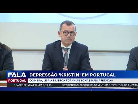 Depression 'Kristin' in Portugal