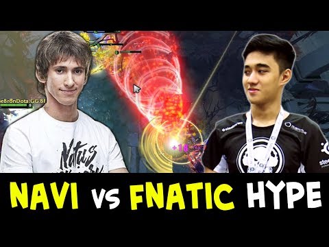 Dendi vs Abed HYPE SEA crowd — NaVi vs Fnatic