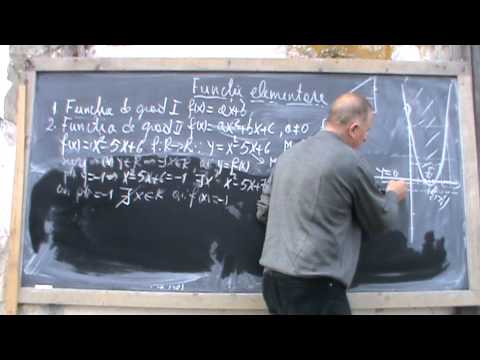 5. Bazele Matematicii: Lectia 15 - Functii elementare - clasa 12  5/6