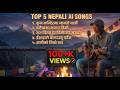 Top Old Nepali Viral Ai Songs Collection Part 1 Ai Cover Songs Nepalimusic Songs Nepalisongs