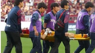 試合終了間際に起きた悲劇…スタジアムが凍りついた衝突の瞬間⚠️😱