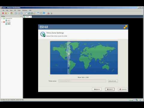 VMware Vsphere (esx 4 installation) part 3