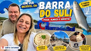 CONHECEMOS BARRA DO SUL SC! Praia, almoço e um passeio que vale a pena 🌊
