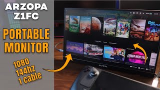 Arzopa portable monitor Z1FC, budget + spec