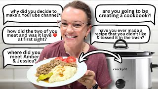 Making My DREAM Meal in the Crockpot & Answering YOUR Questions!