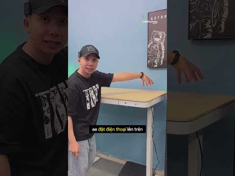 Bàn nâng hạ 9Space LivArt All in One - Tích hợp 5in1 nâng hạ, móc treo, ngăn kéo, hệ thống cổng sạc và magsafe