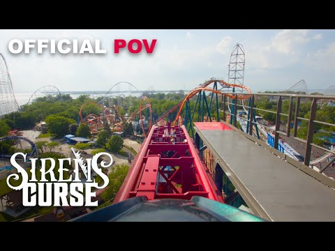 Siren's Curse Official POV - New for 2025 Tilt Coaster At Cedar Point