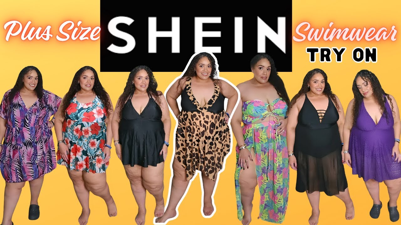 SHEIN Plus Size Haul|SHEIN Swimsuit Try On|Plus Size Swimwear 2025|Plus Size Try On|Tasha St James