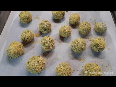 "Bon Bon di spinaci e ricotta"