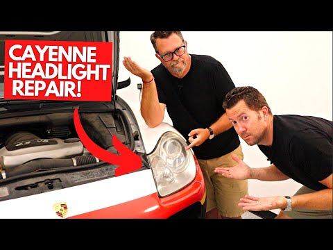 Porsche Cayenne 955 Corner Light Repair - How to fix the Headlights on Your Porsche Cayenne!