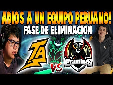 ¡ELIMINACIÓN! Thunder vs EgoBoys [BO3] - "Adios a un Equipo Peruano" - THE INTERNATIONAL 2019 DOTA 2