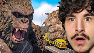 Okul Otobüsü VS King Kong VS Evrimli Godzilla!