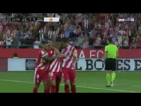 Girona vs Real Madrid 1-0 Gol de Borja García