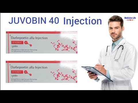 Darbepoetin alfa (40mcg) juvobin 40 injection
