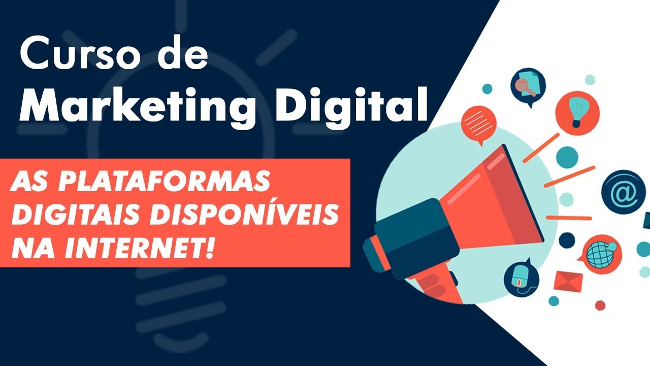 As plataformas digitais disponíveis na Internet - Curso de  Marketing Digital | Prime Cursos Grátis