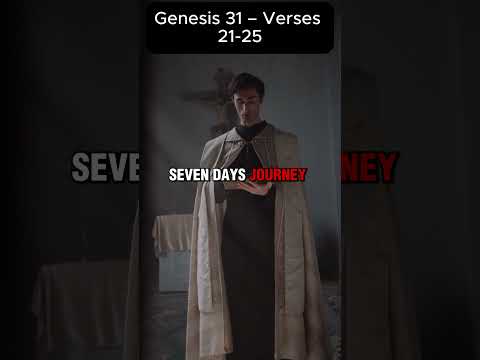 Genesis 31 – Verses 21-25 - Jacob Flees Laban and God Defends Him