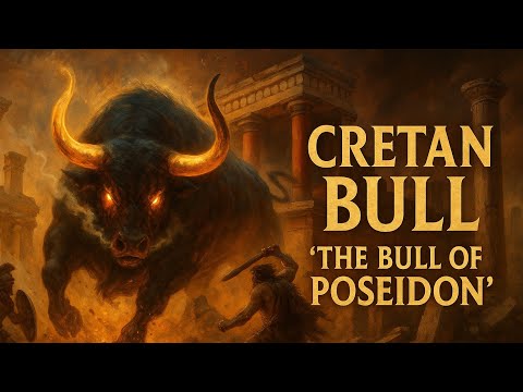 Cretan Bull : Mythological beast in Greek mythology