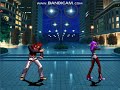 KOF MUGEN Iori Yagami VS Flame Ice Girl Team