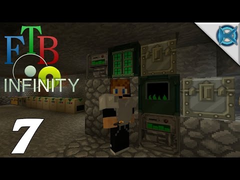 Minecraft FTB Infinity Multiplayer Gameplay / Let's Play (S-1) -Ep. 7- "Sag Mill & Generators"