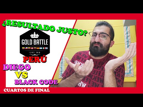 😡"DIEGO vs BLACK CODE" | GOLD BATTLE PERÚ 2020/21 | Cuartos de FINAL 🔥(REACCIÓN)🔥