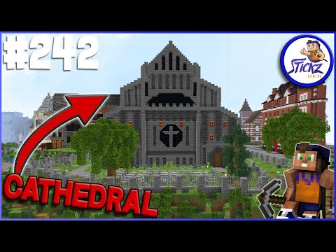 Minecraft - EPIC CATHEDRAL GRAVEYARD - EP 242 (1.17) - Stickz Plays Minecraft S2