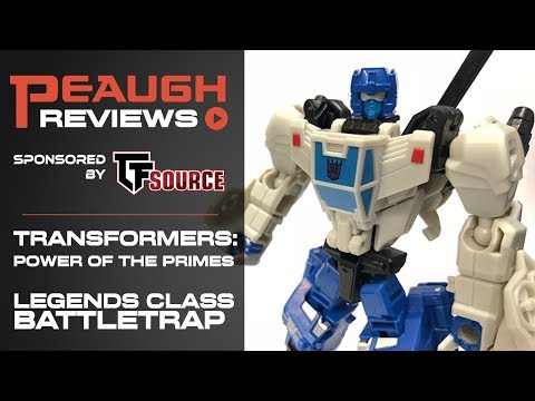 Video Review: Transformers: Power of the Primes - Legends Class BATTLETRAP