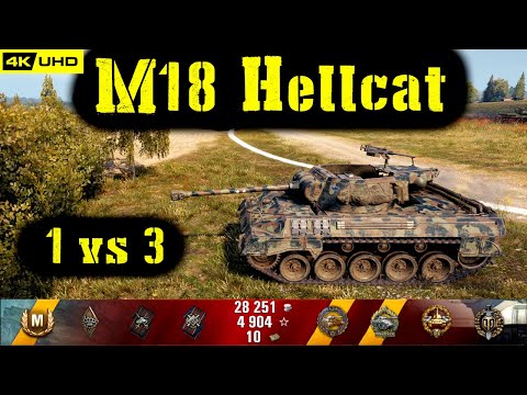 World of Tanks M18 Hellcat Replay - 8 Kills 3.1K DMG(Patch 1.6.1)