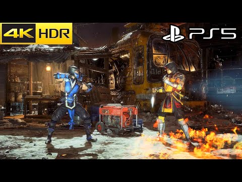 Mortal Kombat 11 - PS5 Gameplay 4K HDR 60FPS (Scorpion vs. Sub Zero)