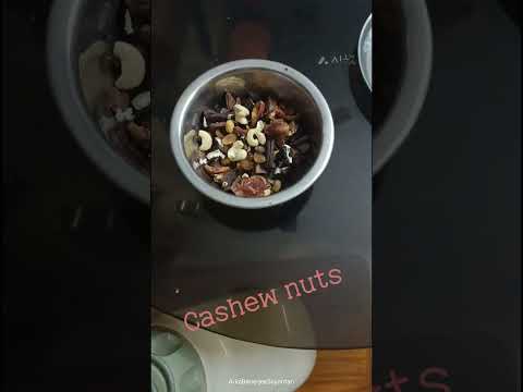 Chocolate shake making