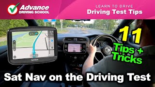 Sat-Nav on your Driving Test