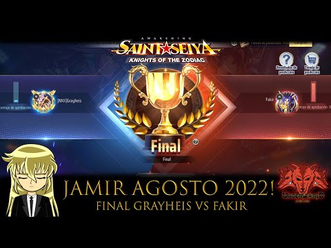 🏆JAMIR INTERCONTINENTAL AGOSTO 2022!🏆LA FINAL! GRAYHEIS VS FAKIR! - Saint Seiya Awakening KOTZ