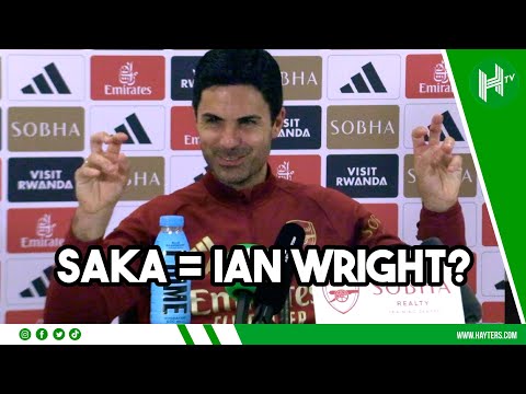 SAKA can match IAN WRIGHT Arsenal achievements I Mikel Arteta backs his STARBOY 💫