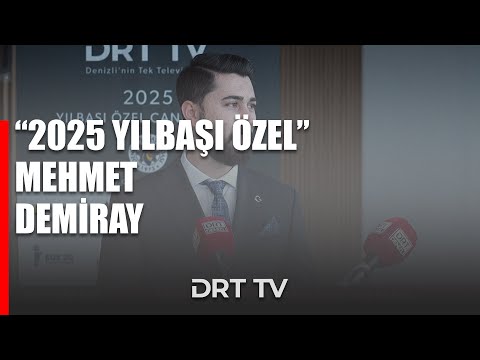 Drt Tv Yılbaşı Özel 2025 - Mehmet Demiray / Genç Askon Denizli Şube Başkanı