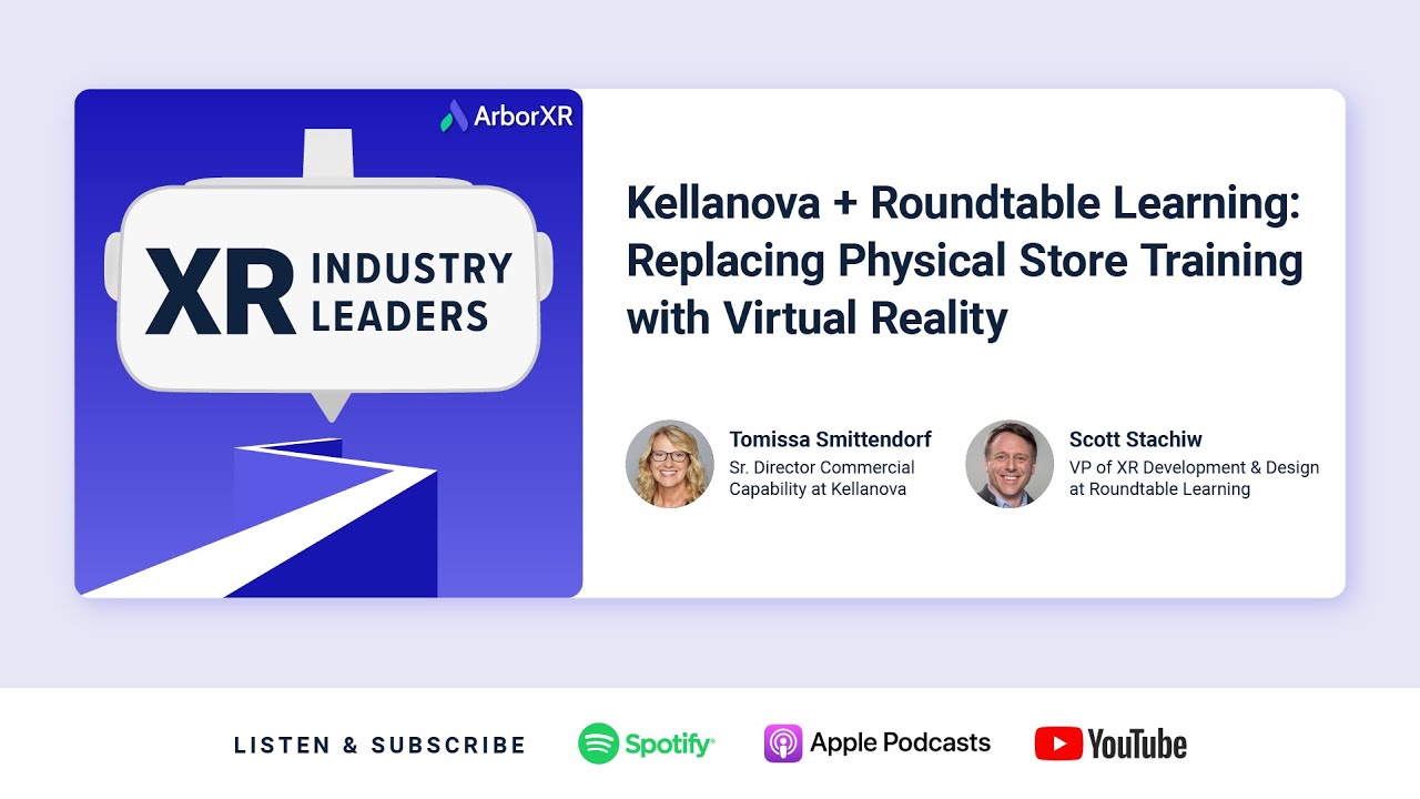 Kellanova + Roundtable Learning: Replacing Physical Store Training with VR