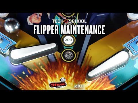 Stern Tech School: Flipper Maintenance