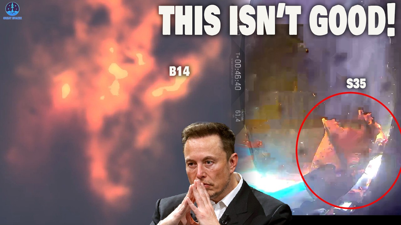 BAD NEWS! Starship Flight 9 Booster 14 RUD on Landing, S35 Lost...Here's What Happened!