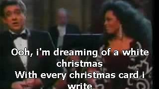 Diana Ross &amp; Placido Domingo - White Christmas