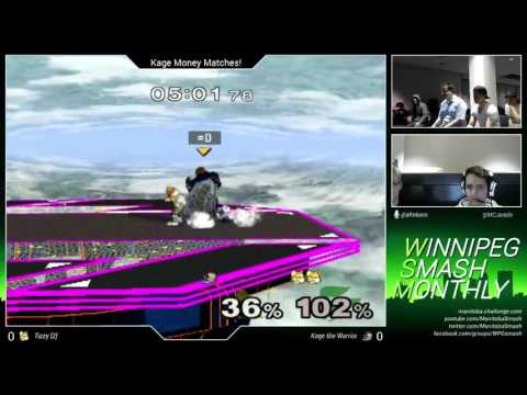WSM17 Kage the Warrior (Ganondorf) vs. Tizzy (Fox, Sheik) - Money Match
