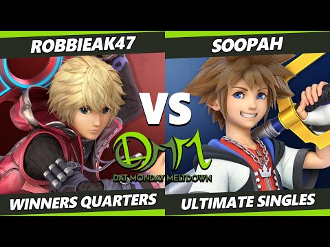 DAT Monday Meltdown 227 Winners Quarters - RobbieAK47 (Shulk) Vs. Soopah (Sora) SSBU Ultimate