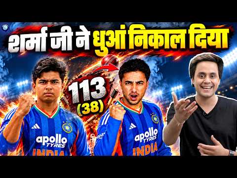Abhishek Sharma ne New zealand वालो का धुआं निकाल दिया | India vs NewZealand | @RJRaunac​