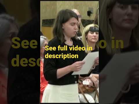 Camille Kiefel getuigt voor de Florida Raad van Geneeskunde (oktober)
