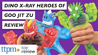 Heroes of Goo Jit Zu Dino X-Ray Action Figures from Moose Toys | Toy Review