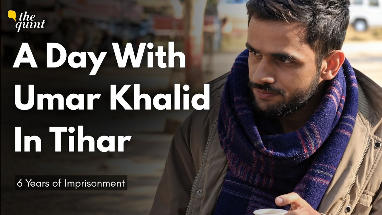 6 Years in Tihar Jail: Umar Khalid Narrates His Day in Prison in a Letter to Friends & Family