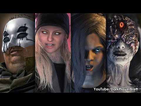 RESIDENT EVIL Village Shadow of Rose DLC - All Bosses (NO DAMAGE) [4K 60FPS]