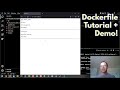 Dockerfile Tutorial And Live Demo