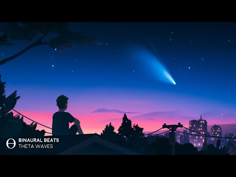 [ Just Fall Asleep ] SOOTHING Sleep Music "Comet NEOWISE" Binaural Beats 4Hz Theta