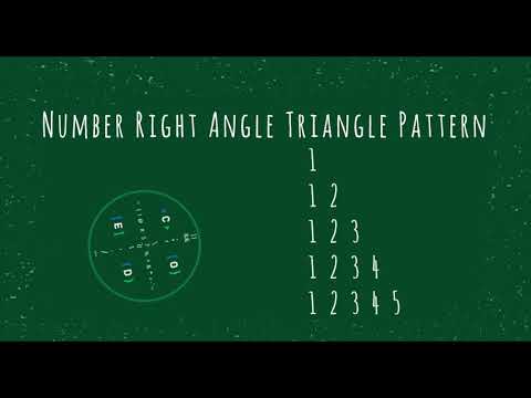 46 Number Right Angle Triangle Pattern Without Any Pre Defined Method Using While Loop In Python